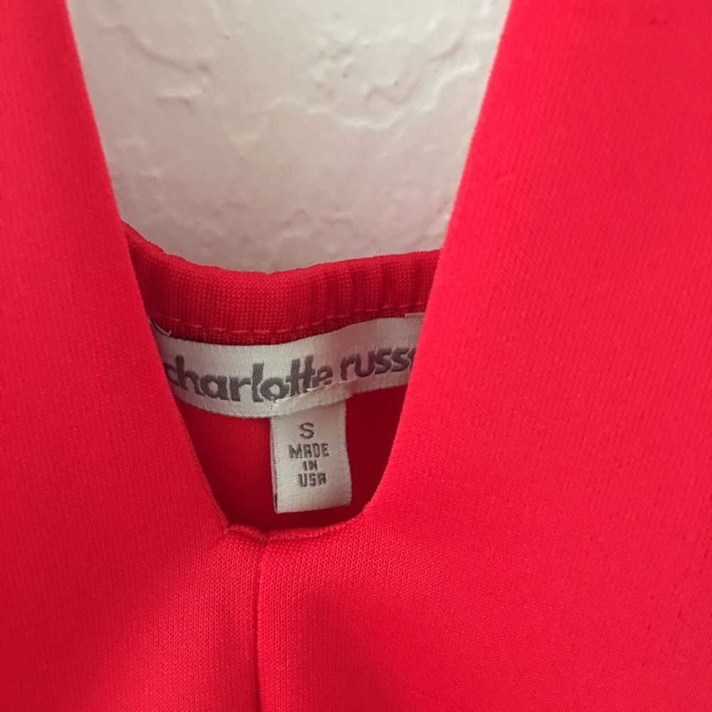 Charlotte Russe Red Cocktail Dress - Picture 4 of 5